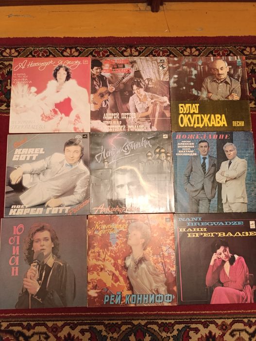 Виниловые пластинки.Поп,рок,диско.