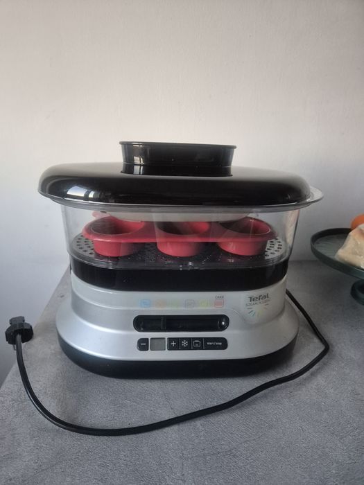 Aparat de gatit cu abur Tefal Steam'n'Light VC300830, 900 W, Negru