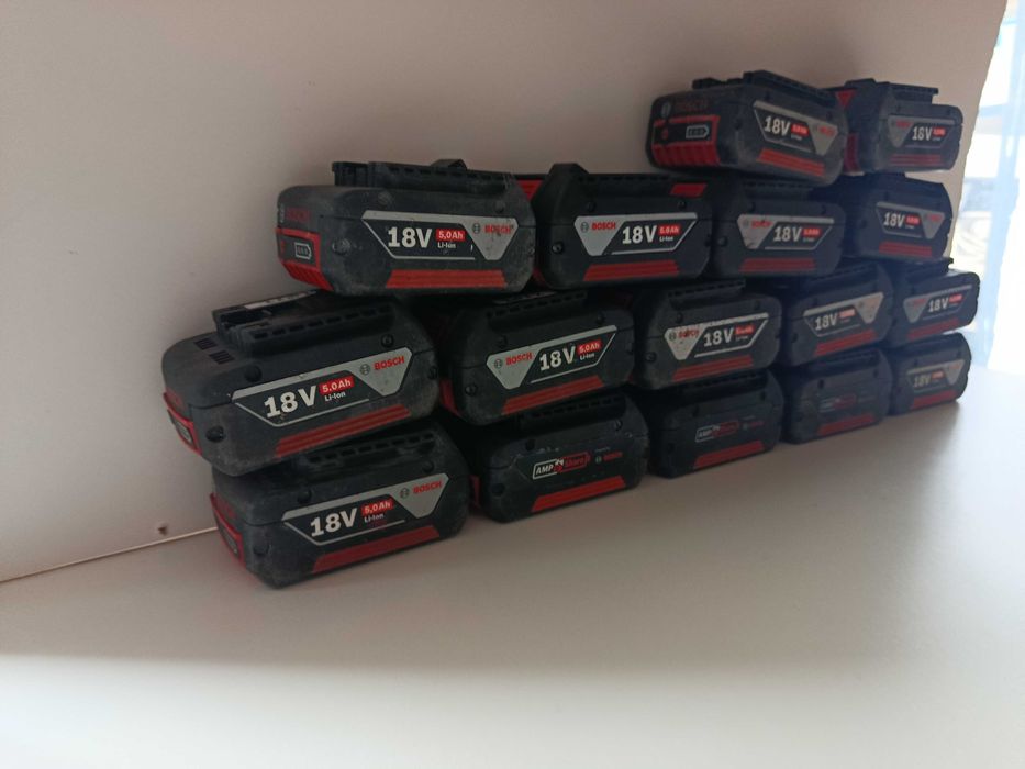 BOSCH 5.0Ah 18V acumulator baterie sursa autofiletanta bormasina