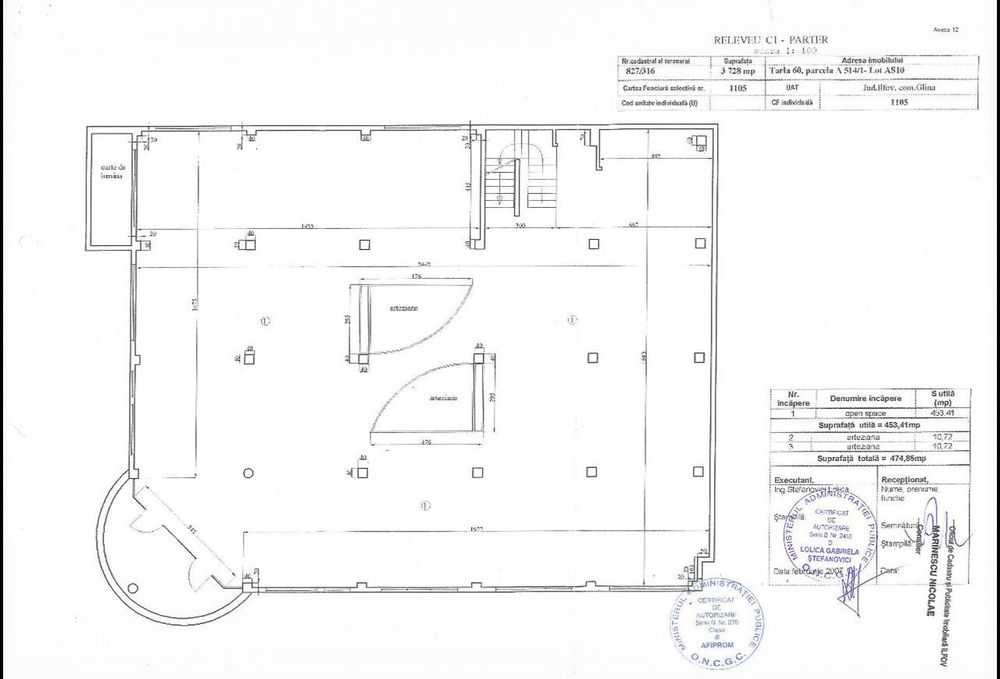 Proprietate comercială premium de vânzare- teren 3.728 mp |  Lângă A0