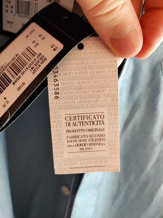 Мъжка риза Армани-Armani НОВА