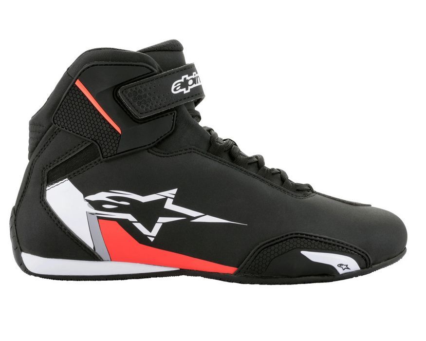 Ghete Alpinestars Sektor negru/rosu/alb