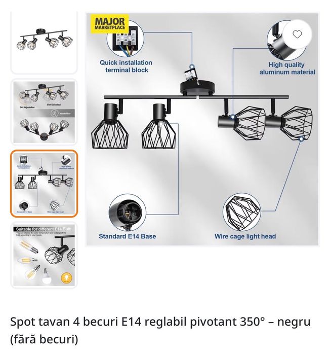 Vamd aplica vintage neagra