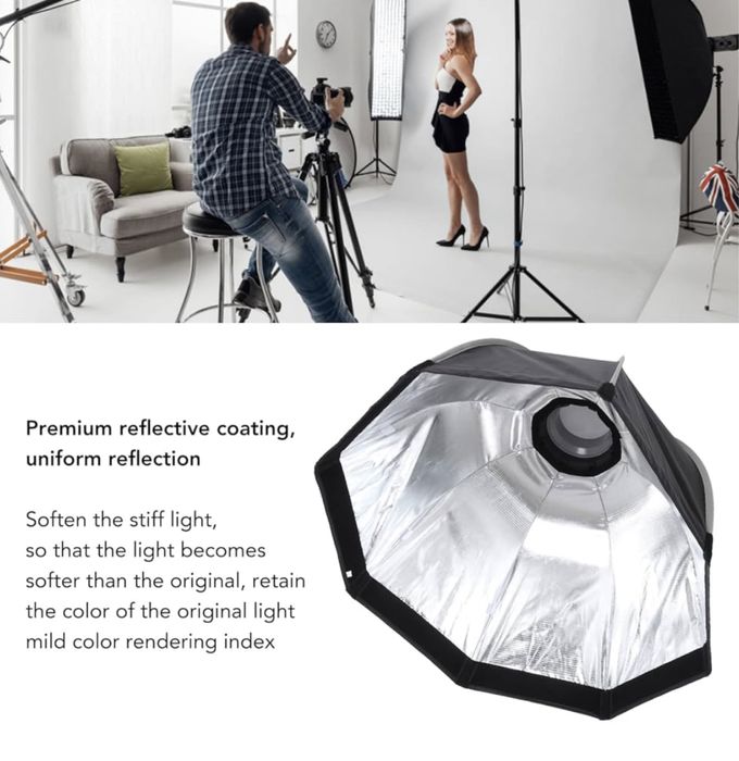 Софтбокс. Октагон. Бързо сгъваем. Светлавоца. Боуенс. Камера