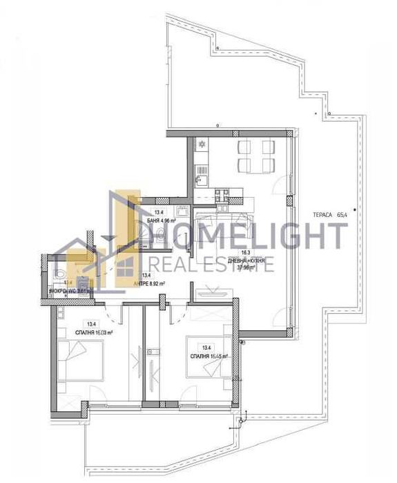 Продава се Тристаен апартамент в София, Студентски град - 187 кв.м за 1650 €/кв.м - Снимка #13