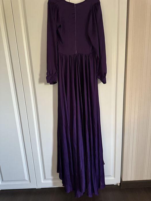 Rochie de seara  / ocazie , din matase , masura  M/ L