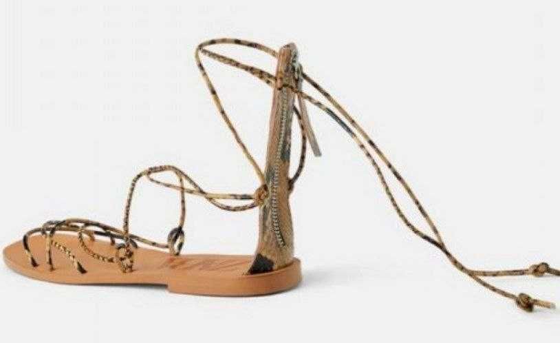 Стильные босоножки Zara