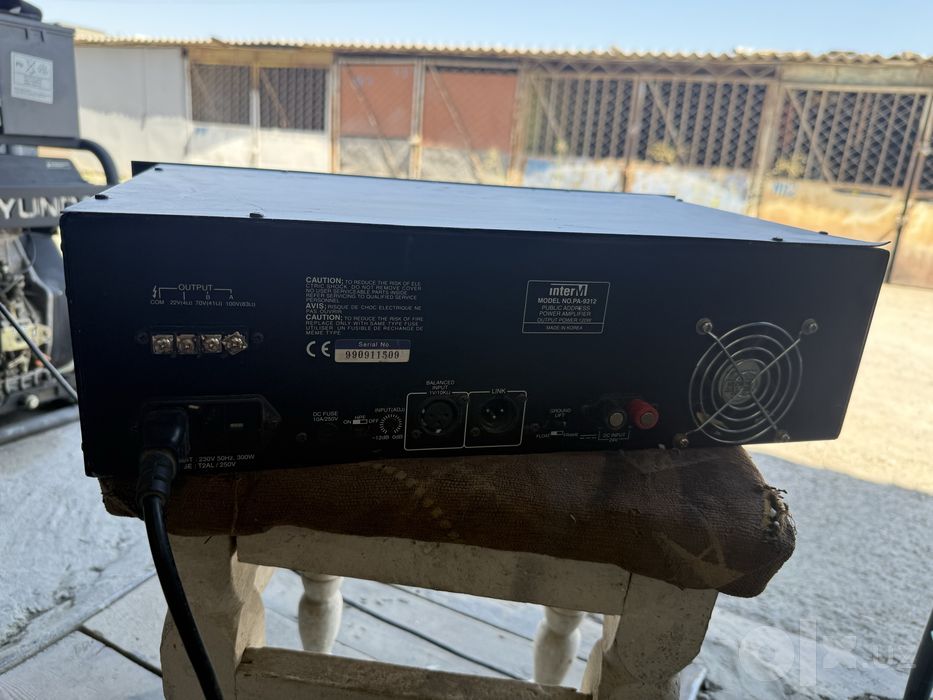 * interM PA-9312 PUBLIC ADDRESS POWER AMPLIFIER оригинальный усилитель