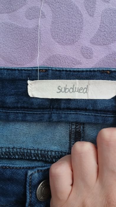 Дамски сини дънки