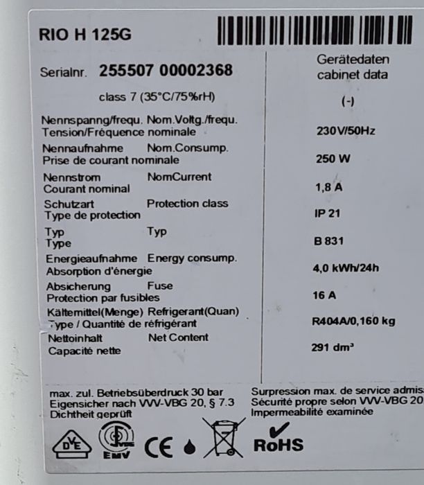 Congelator 700 l (Ladă înghețată) stare excelentă!