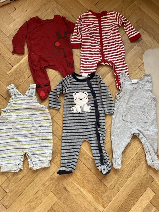 Бебе/бебешки лот дрехи зимни за момче, 0-3/ 3-6 месеца