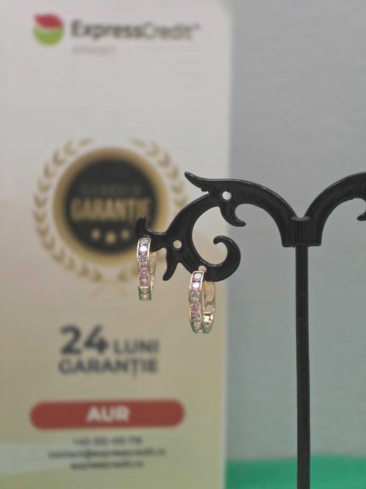 Cercei aur 14K 1.34g [Ag45 B.4971.5]