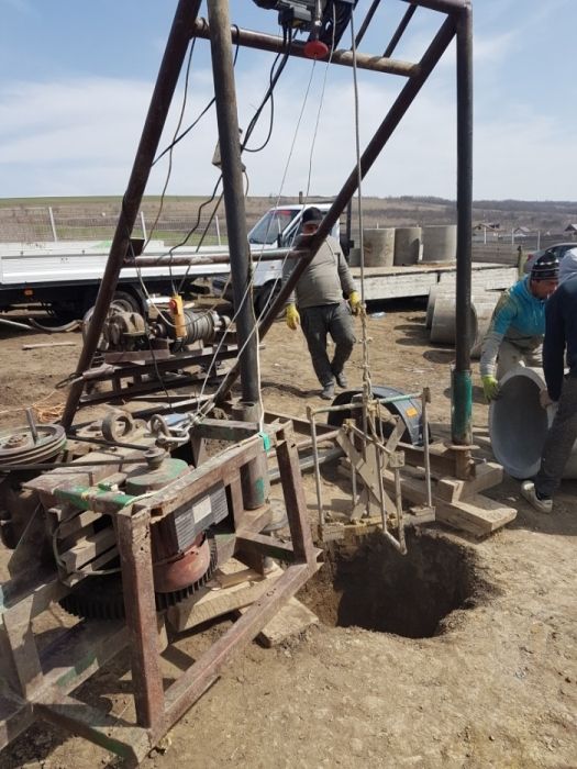 Fantani / fose mecanizat