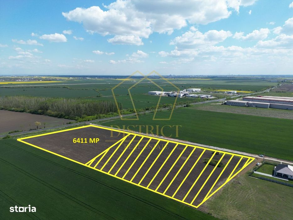 COM 0% Parcela cu deschidere la DN69, hale, servicii | Sanandrei