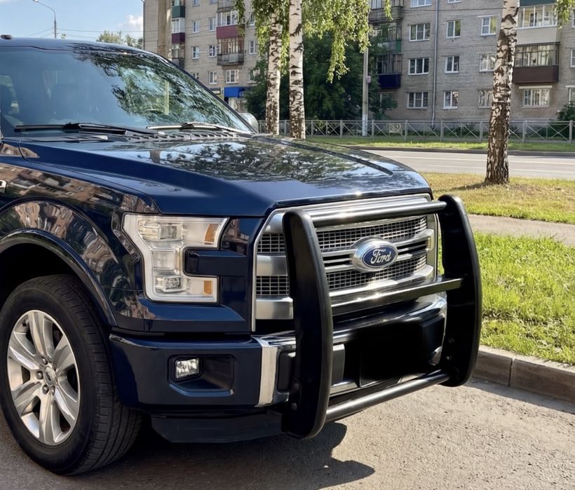 Защита бампера Таран Push bar кенгурин Ford F-150