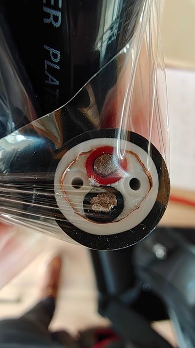 Cablu hi-fi audiophile 2 x 3mm GREY KNIGHT MKII 6N pure copper