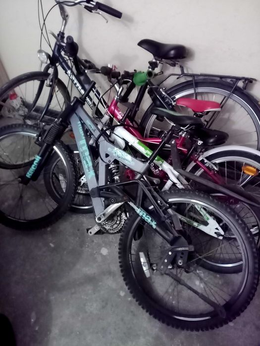 Biciclete întreținute montenbike și copii
