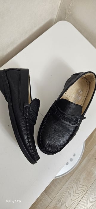 Кожаный туфли для мальчика