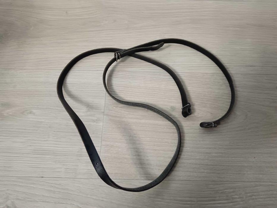 Кожаный ремешок СССР от советского бинокля БПЦ, БПП