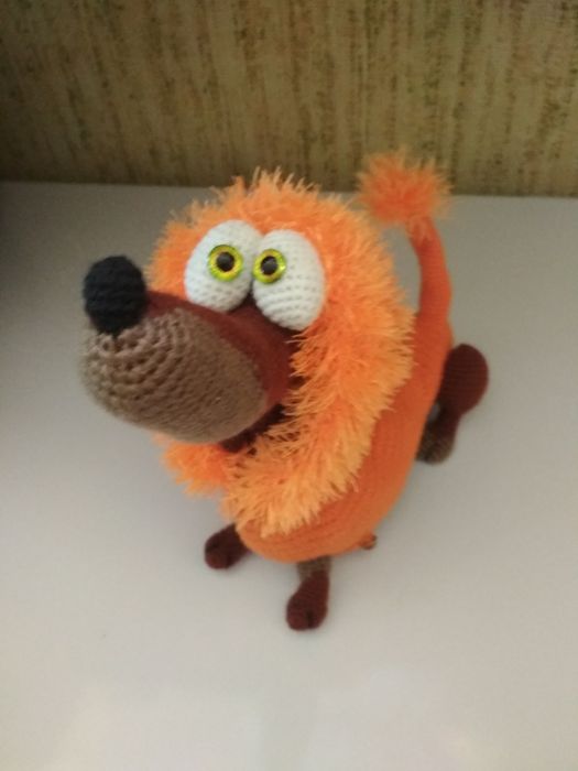 Такса в капишоне