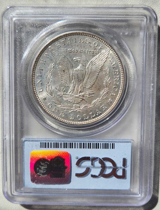 Monedă Argint Morgan Dollar 1887 – Gradată PCGS MS64