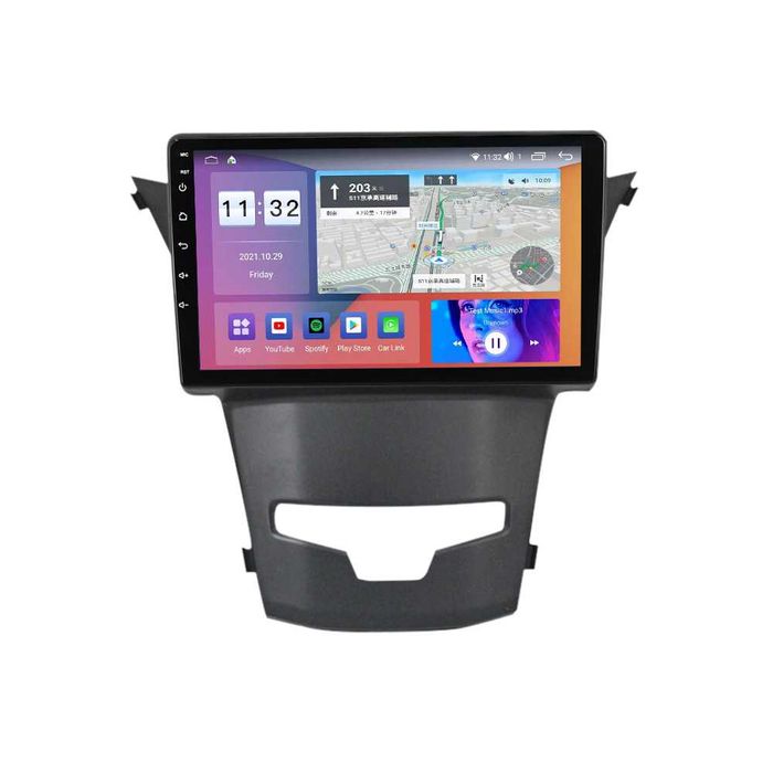 Navigatie Ssangyong Actyon 2013 - 2017, 2GB 4GB 8GB Garantie Camera