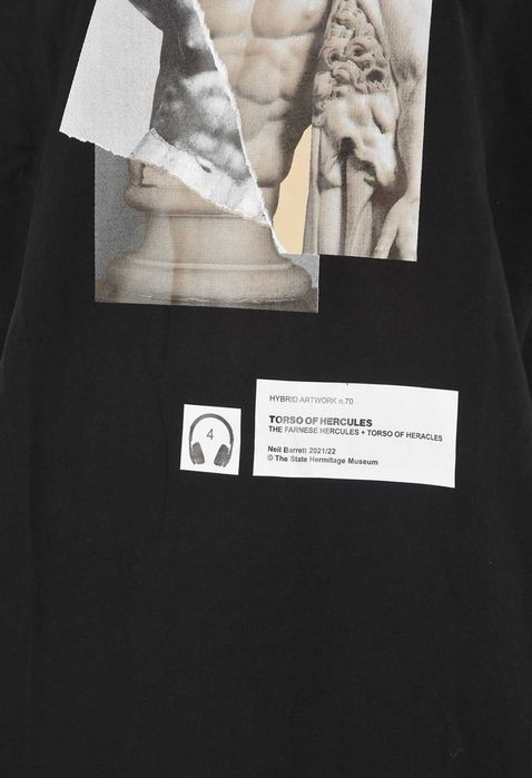 Neil Barrett tricou S italy, original, retail price 326 euro