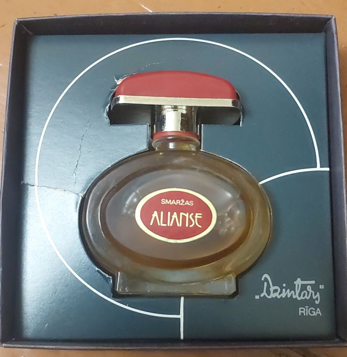 Винтажные духи ссср Альянс Дзинтарс