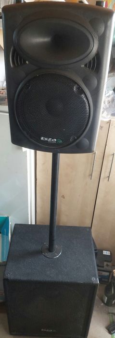 Boxe pasive bass activ