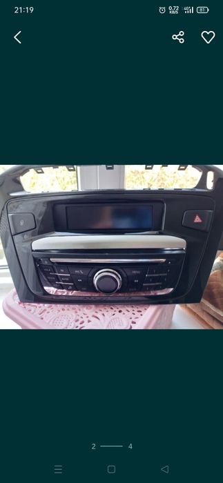 Оригинал магнитола Пежо 301