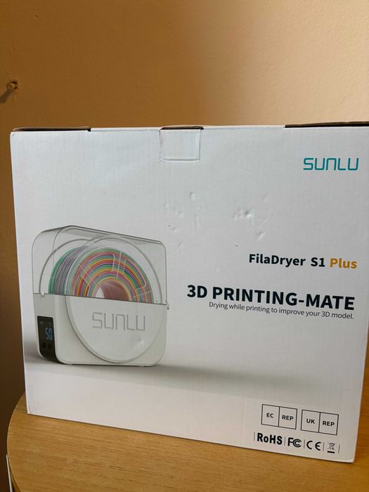 Uscător Filament SUNLU S1 Plus (Negru) - Ca Nou