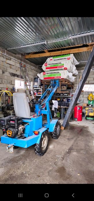 Мини погрузчик полный привод