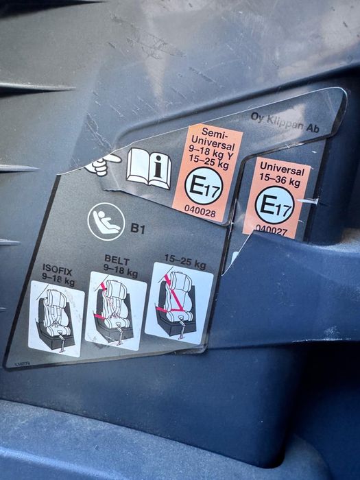Klippan - Scaun auto TrioFix Isofix