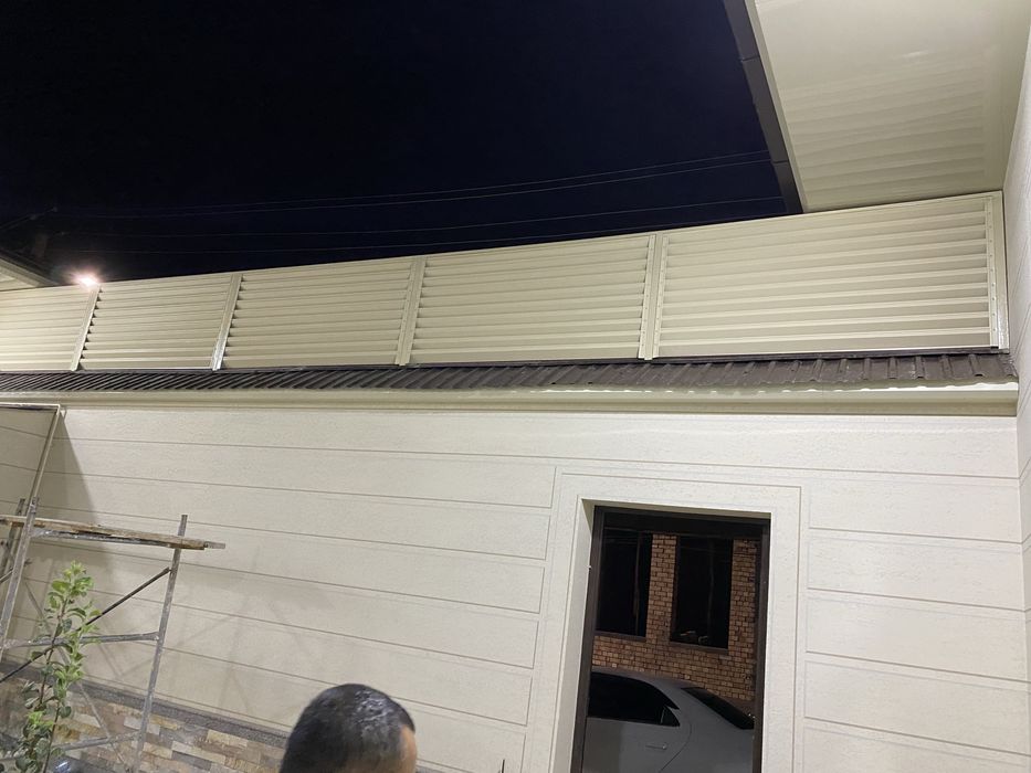 Парапет ЖАЛЮЗИ металлические забор jalyuzi