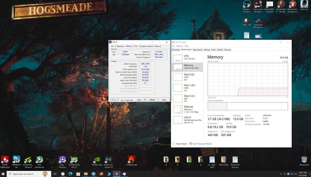 Pachet :G.Skill ddr4 + vga 5060