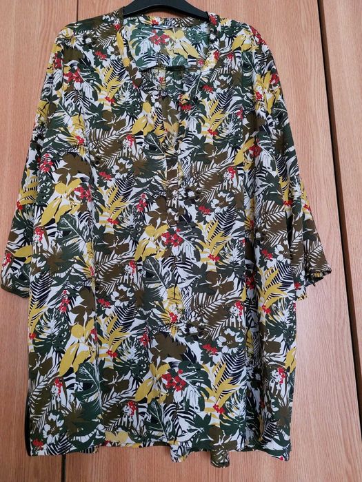 Bluza verde poliester