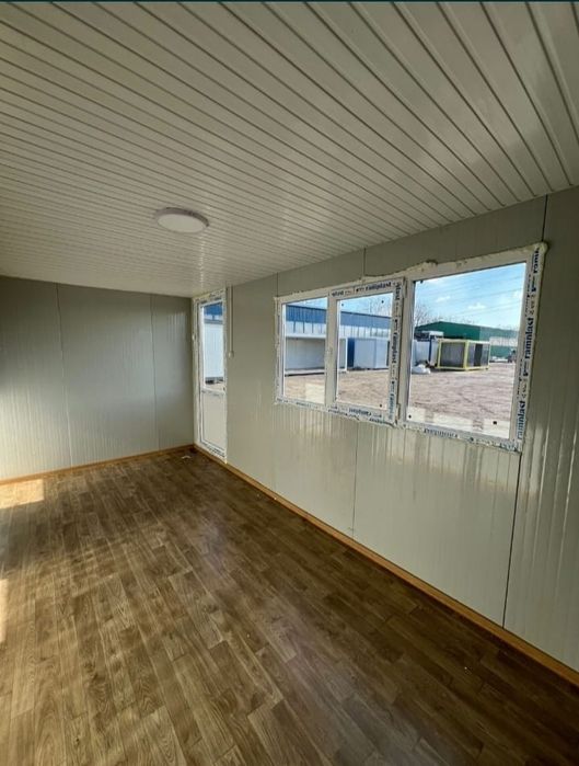 Vand Containere birou monobloc imbinate vestiar sanitar modular paza