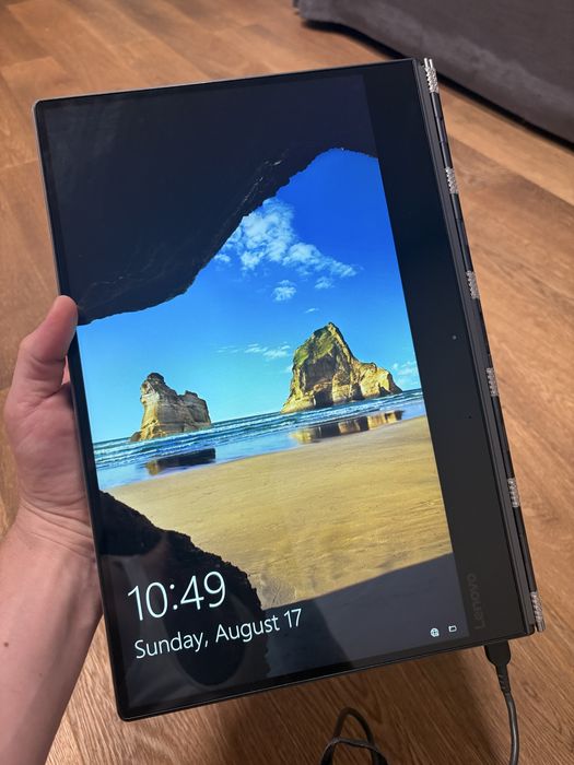 Лаптоп Lenovo Yoga 910 + Yoga mouse - премиум ултрабук, алуминиев