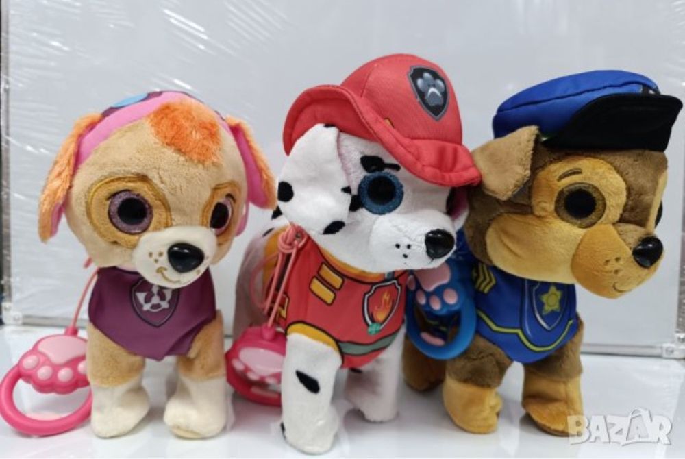 Интерактивни кучета на Пес патрул с повод