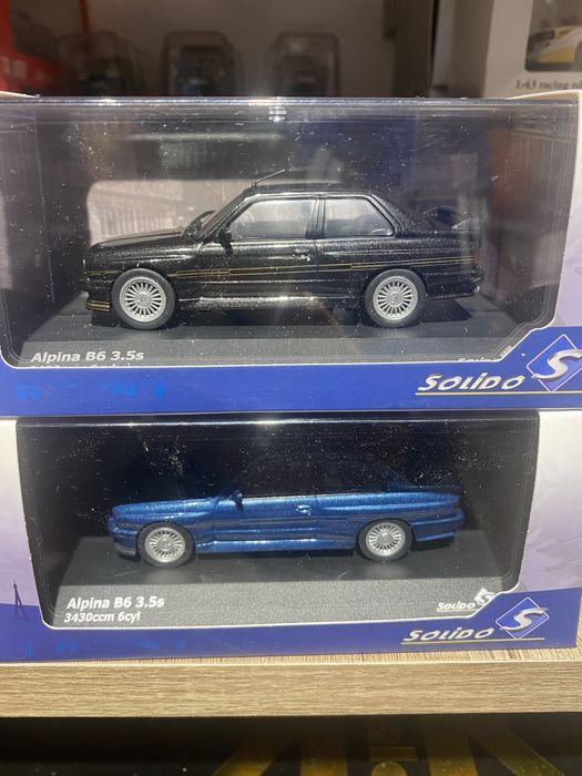 SOLIDO BMW E30 Alpina B6 3.5s machetă auto scara 1:43