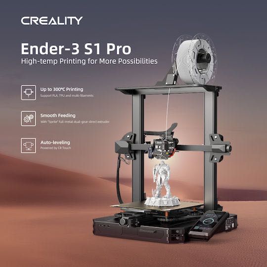 Vand imprimanta 3D Ender-3 S1 Pro