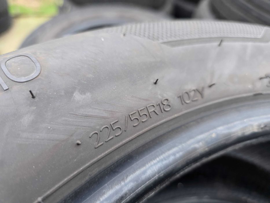 2бр Летни гуми 225 55 18 - Hankook - DOT 2024