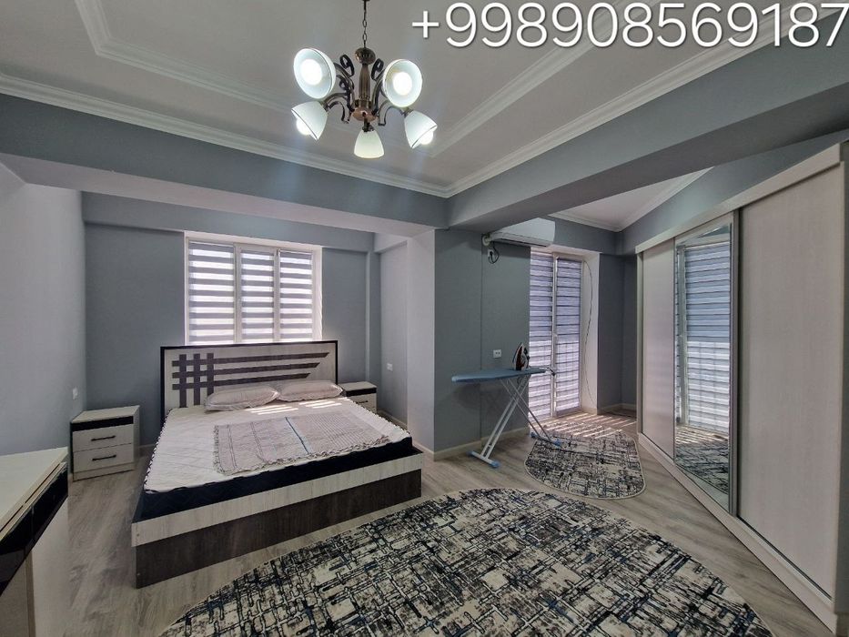 12 этажкада 2 хонали квартира ижарага берилади! Нурхон худудида