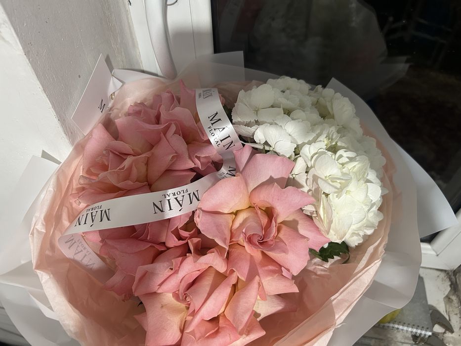 Цветы.Получила сегодня.Алматы