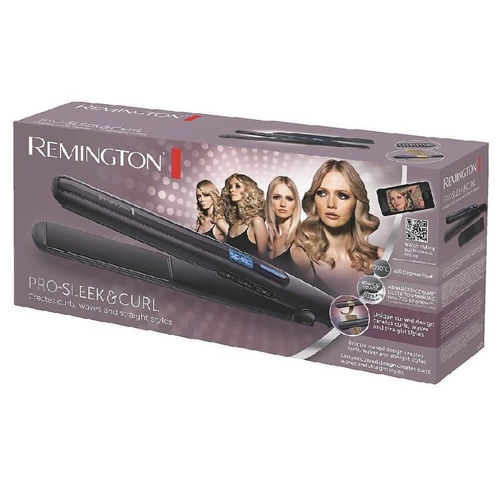 Выпрямитель для волос Remington PRO-Sleek & Curl S6505