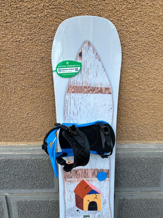 placa noua snowboard nitro cheap thrills rental wide L159cm