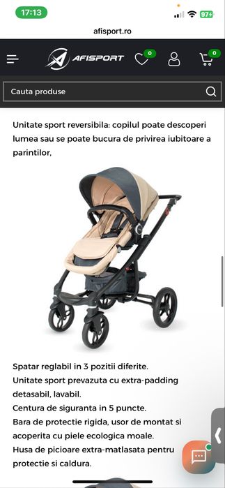 Carucior Dhs 2 in 1