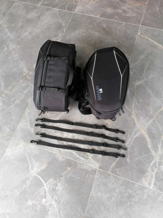 Genti laterale moto Shad E48 40-52L
