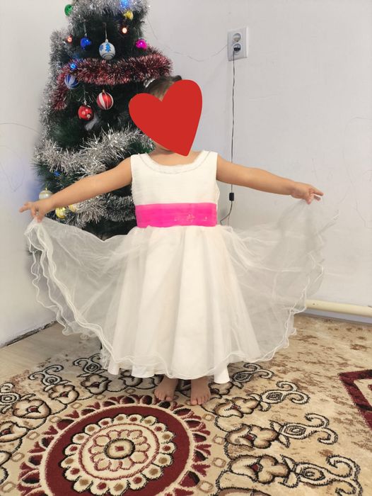 1-5жас аралығындағы ақ көйлектер