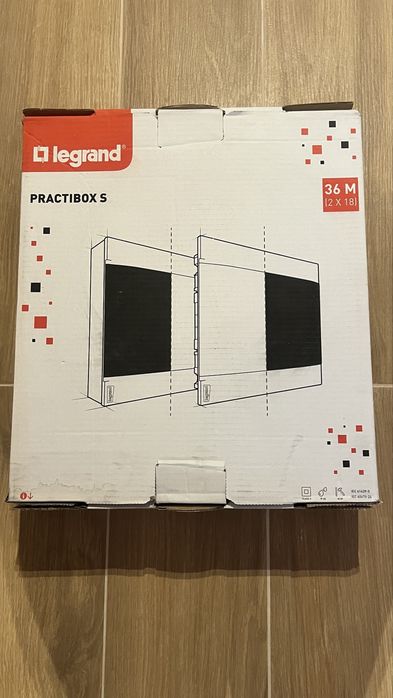 Legrand Practibox S, 36 м  разпределителна кутия